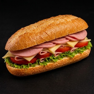 Salamlı Kaşarlı Sandviç görseli