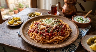 Napolitan Makarna görseli