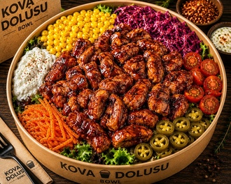 🔥Bbq Soslu🍗salata(kremalı)(görsel Temsilidir)... görseli