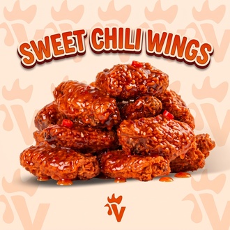 Sweet Chili Wings (8'Li) görseli
