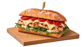 Izgara Tavuk & Pesto Ciabatta Sandviç görseli