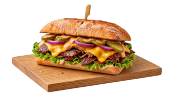 Cheesy Döner Ciabatta (135Gr) Sandviç görseli