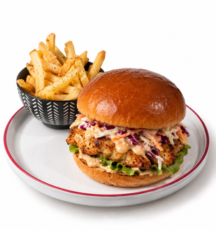 Brioche Çıtır Tavuk Burger görseli