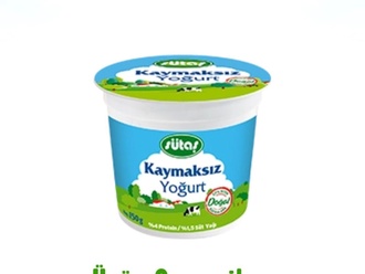 Sütaş Kaymaksız Yoğurt 150 Gr görseli