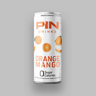 Pin Drinks Orange & Mango (25 Cl) görseli