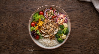 Izgara Tavuk Pirzola Bowl Boom görseli