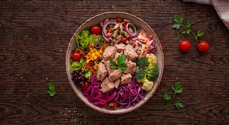 Ton Balıklı Bowl Boom görseli