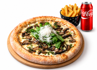 Mantarlı Pizza Menü görseli