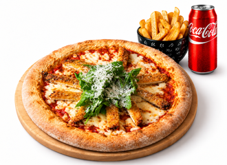 Çıtır Tavuk Pizza Menü görseli