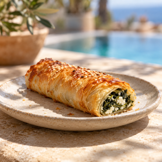 Ispanaklı Peynirli Rulo Börek (95 Gr) görseli