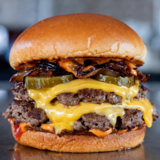 Philadelphia Double Smash Burger görseli