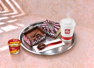 Dondurmalı Duum Brownie Illy Kahveli Menü görseli