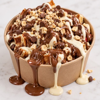 Çikolatalı Waffle Bowl görseli