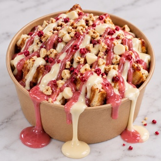 Frambuazlı Waffle Bowl görseli
