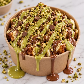 Antep Fıstıklı Waffle Bowl görseli