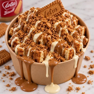 Lotuslu Waffle Bowl görseli