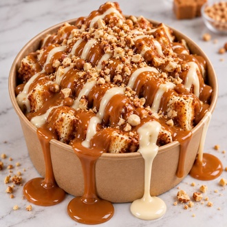 Karamelli Waffle Bowl görseli