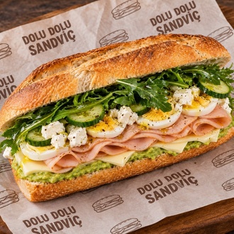 Bol Proteinli Sporcu Sandwich görseli