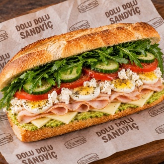 Avokado Soslu Sandwich görseli