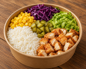 Çıtır Tavuklu Bowl görseli