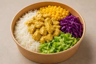 Körili Tavuklu Bowl görseli