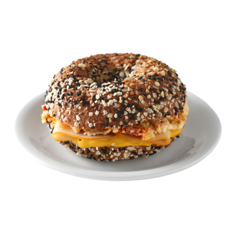Füme Tavuk Ve Lor Peynirli Protein Bagel görseli