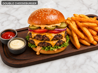 Double Cheeseburger görseli