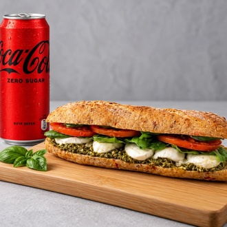 Verde E Moza (Pestolu Mozzarella Sandviç) Menü görseli