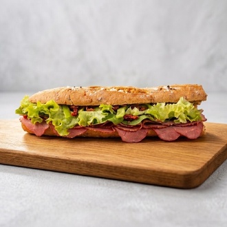 Bifana Fumada Sandviç (Dana Fümeli Portekiz Sandviçi) görseli