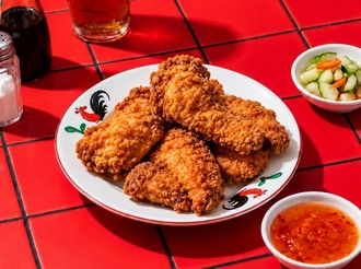 Korean Fried Chicken Wings (6 Adet) görseli