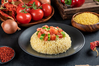 Salatalı Bulgur Pilavı görseli