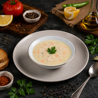 Şehriyeli Tavuk Suyu Çorbası görseli