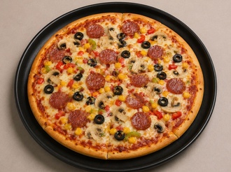 Glutensiz Karışık Pizza görseli