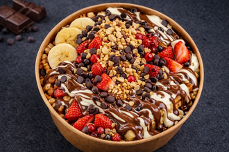 3 Çikolatalı Waffle (Kova) görseli