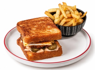 Shokupan Chili Tavuk Burger görseli