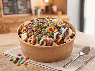 Mini Bonibonlu Kova Waffle görseli
