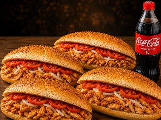 4'Lü Tavuk Kavurma + 1 Lt. Coca Cola görseli