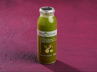 Benorganic - Organik Zencefilli Yeşil Sebze Suyu (25 Cl.) görseli