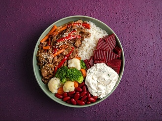 Beef & Beet Bowl görseli