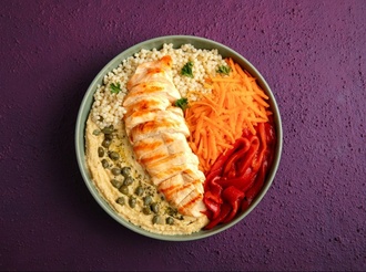 Mediterranean Glow Chicken Bowl görseli