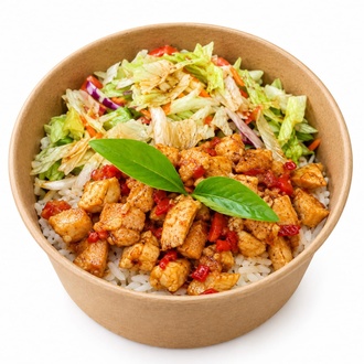 Bbq Soslu Tavuklu Pilav görseli