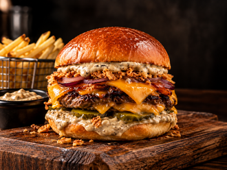 All İn One Burger görseli