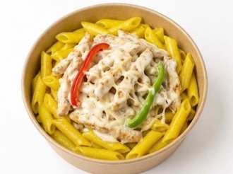 Makarna Üstü Cheese California Soslu Tavuk görseli