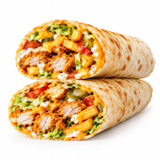 Tavuk Dürüm - Asian Zing Acılı Çıtır Tavuk Dürüm 120 Gr görseli