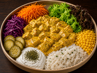 Köri Soslu Basmati Bowl görseli