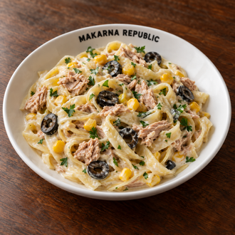 Ton Balıklı Fettuccine görseli