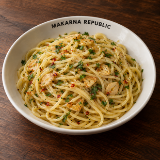 Sarımsaklı Tereyağlı Spagetti görseli