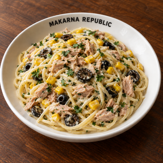 Ton Balıklı Spagetti görseli