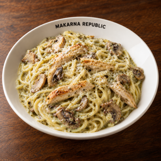 Spagetti Alfredo Chicken görseli