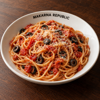 Arrabbiata Soslu Spagetti görseli